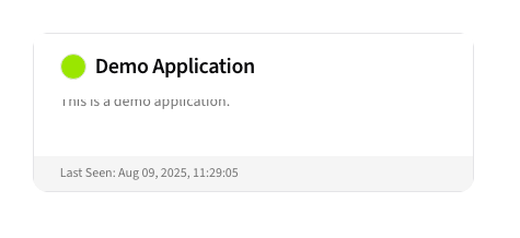 Application Card