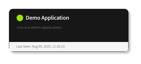 Application Card