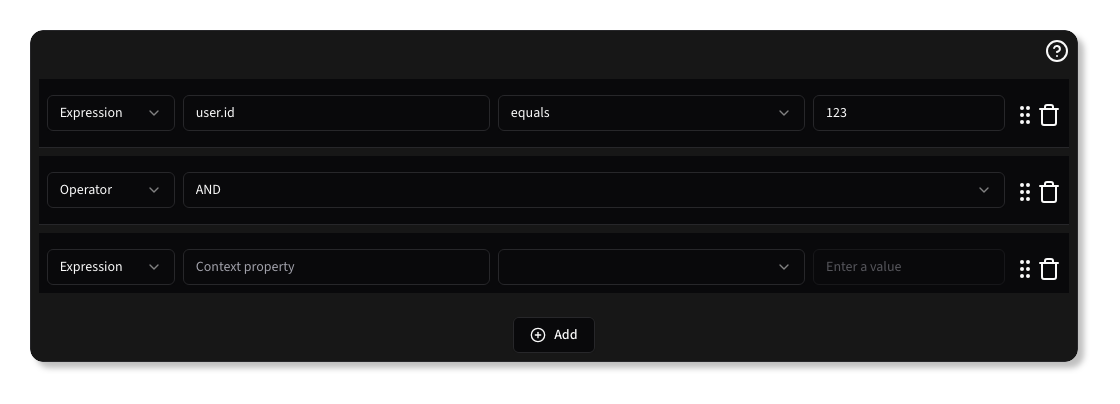 Operator Condition