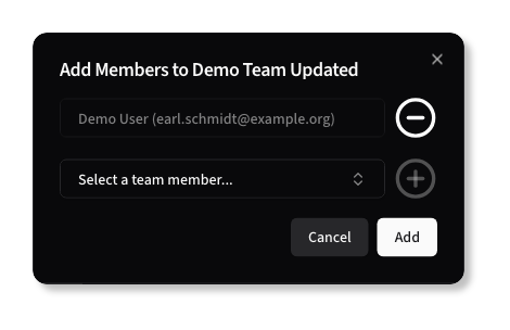 Add Member Confirmed